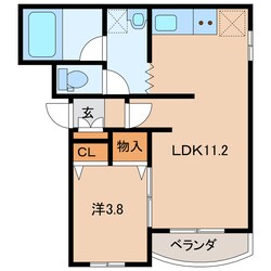 セルジェミドルリバーの物件間取画像